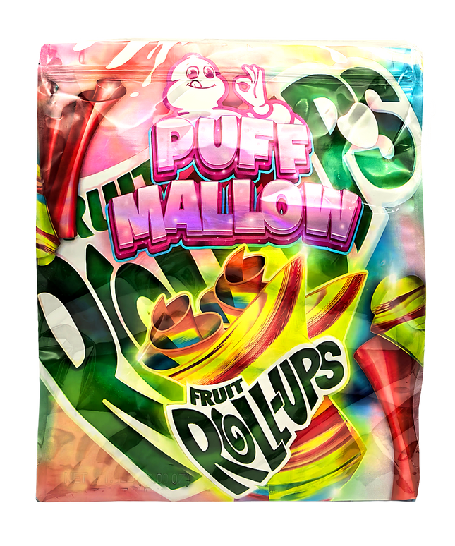 25-Pack 1lb Unique Mylar Bags – plush Mallow Sour Belts