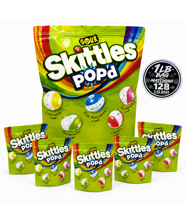 1lb Exotic Graphic Mylar Bags – 12 Pack Decorative Pouches