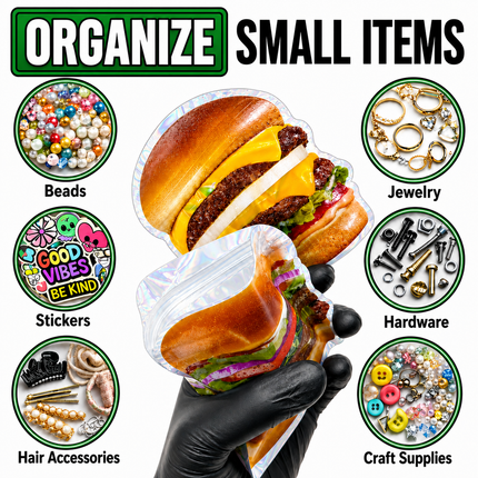 12 Pack - Hamburger-Themed Gift Box Set - Choose Your Style