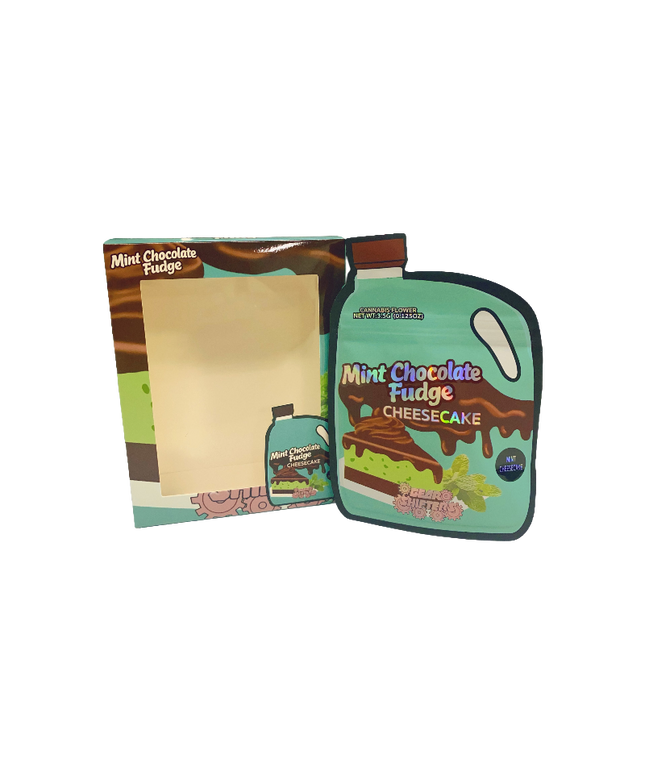 25 Pack 3.5g Mint Chocolate Fudge Cheesecake Set