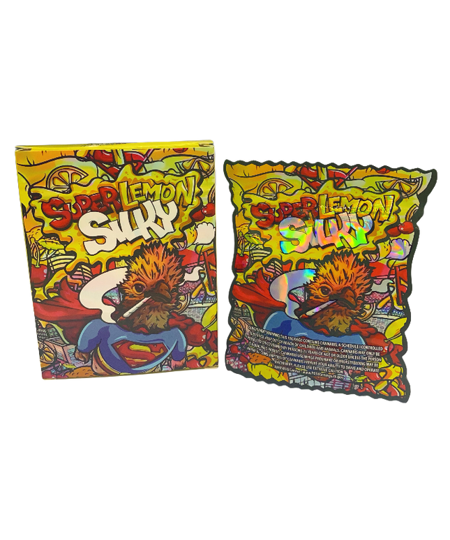 25 Pack 3.5g Super Lemon Silky Packaging Set
