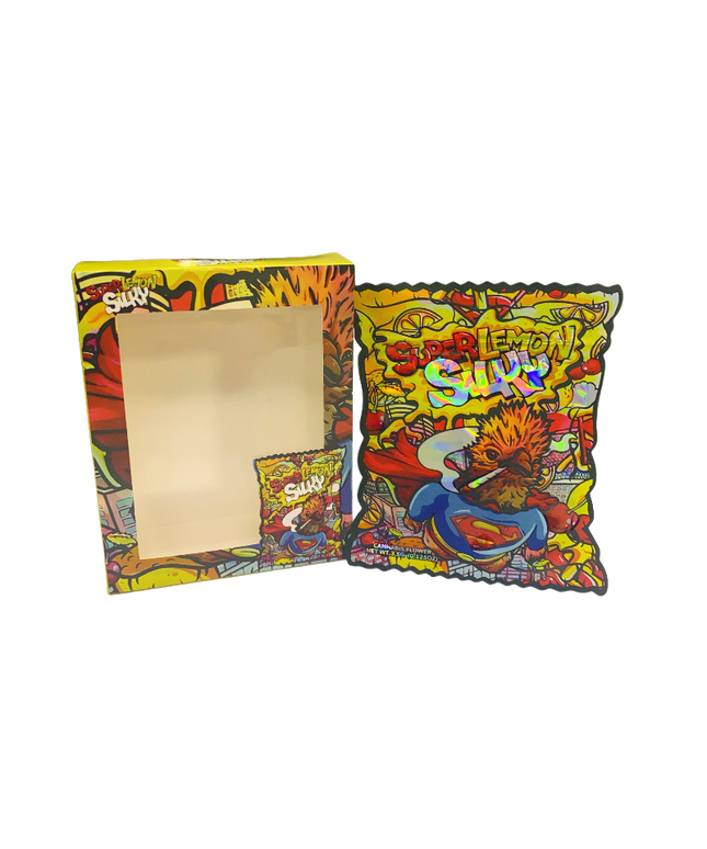 25 Pack 3.5g Super Lemon Silky Packaging Set