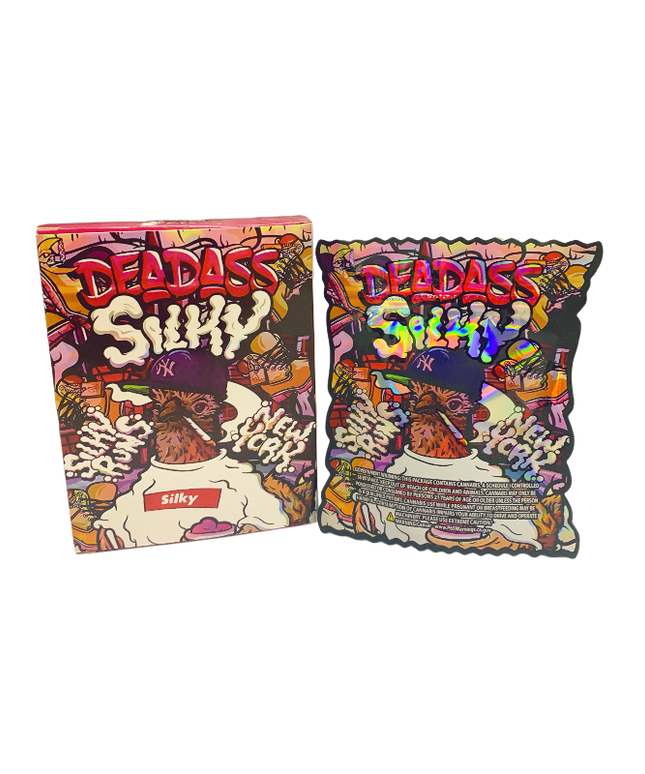 25 Pack 3.5g Deadass Silky Shaped Bags & Boxes