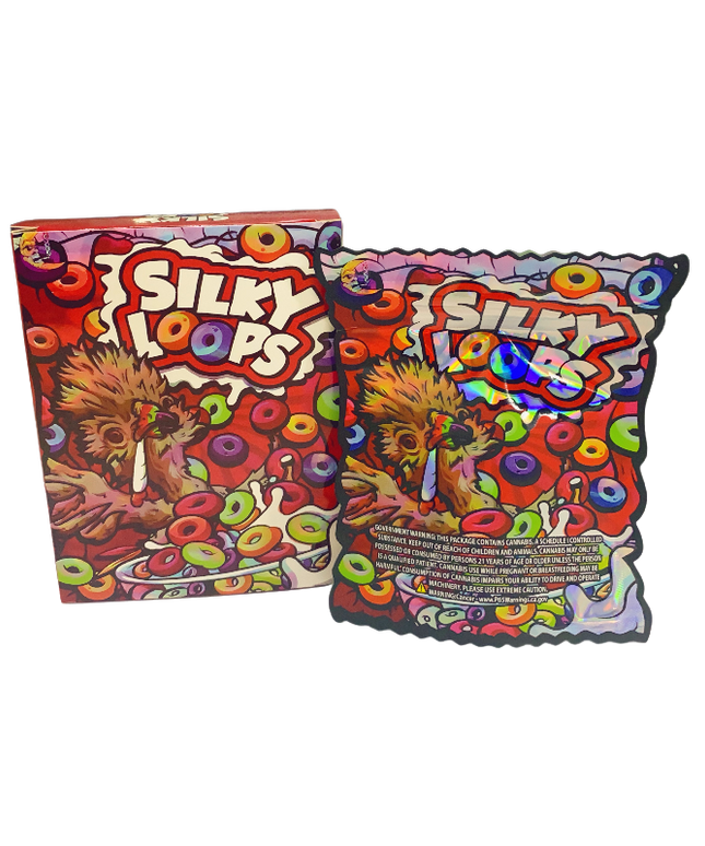 25 Pack 3.5g Silky Loops Shaped Packaging Set