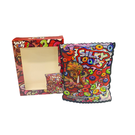 25 Pack 3.5g Silky Loops Shaped Packaging Set