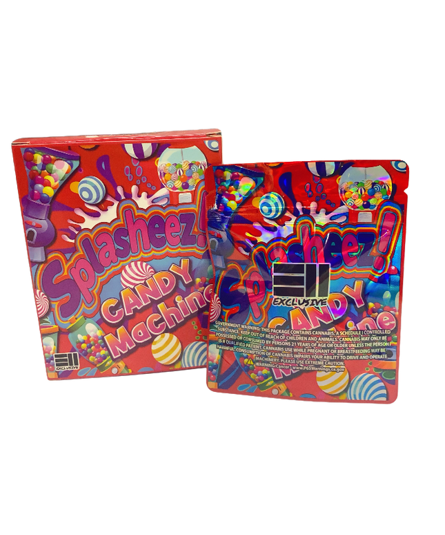 3.5g Shaped Packaging Set with Window Boxes - 25 Pack