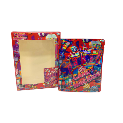 3.5g Shaped Packaging Set with Window Boxes – 25 Pack