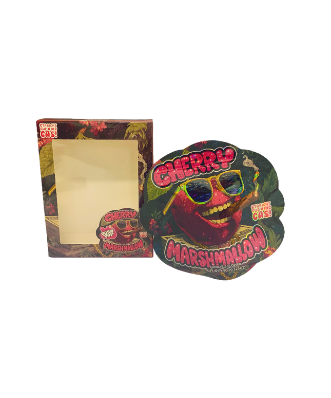 3.5g Shaped Foil Pouches & Boxes Set – 25 Pack
