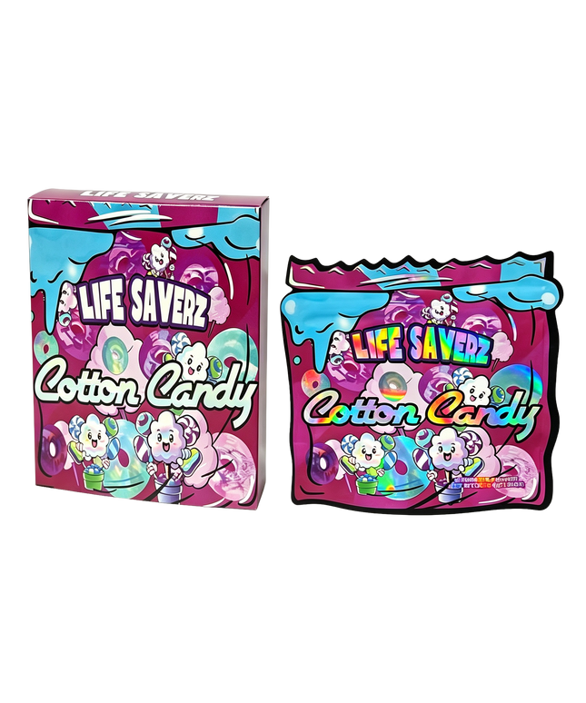 3.5g Shaped Packaging Bags & Display Boxes – 25 Pack