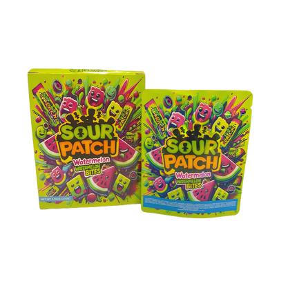 3.5g Shaped Pouches with Window Display Boxes