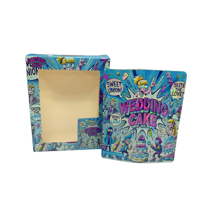 3.5g Shaped Bags & Window Display Boxes – 25 Pack