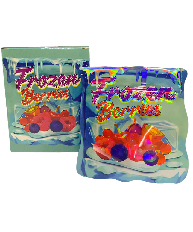 3.5g Shaped Packaging Pouches & Boxes - 25 Set