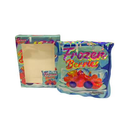 3.5g Shaped Packaging Pouches & Boxes – 25 Set
