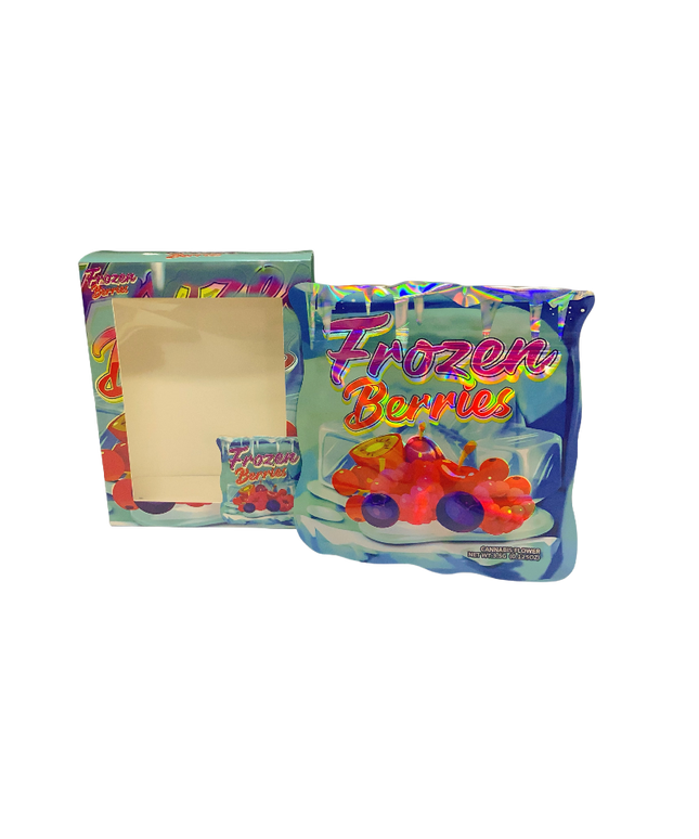 3.5g Shaped Packaging Pouches & Boxes - 25 Set