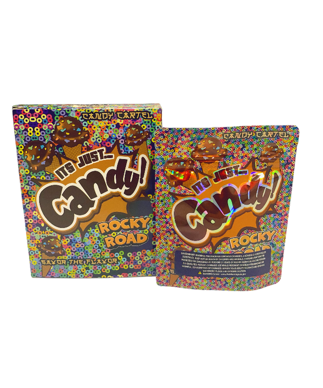3.5g Shaped Foil Pouches & Display Boxes - 25 Count