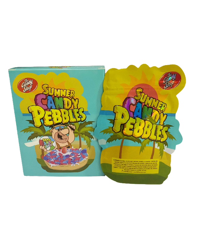 3.5g Shaped Packaging Bags with Window Boxes - 25 Pack