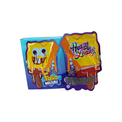 3.5g Shaped Mylar Bags with Window Display Boxes - 25 Pack