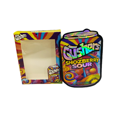3.5g Shaped Foil Bags & Window Display Boxes – 25 Pack