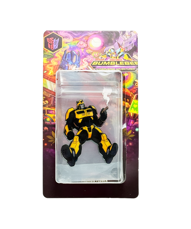 12 Pack 3.5g Blister Carded Storage – Bumblebee-Inspired Design