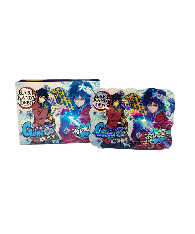 3.5g Die-Cut Foil Bags with Matching Boxes – 25 Pack