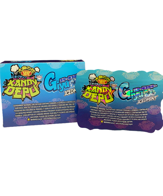3.5g Die-Cut Foil Bags with Matching Boxes - 25 Pack