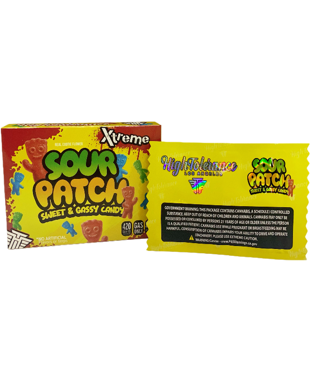 3.5g Shaped Mylar Bags and Boxes - 25 Pack
