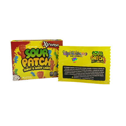 3.5g Shaped Mylar Bags and Boxes - 25 Pack