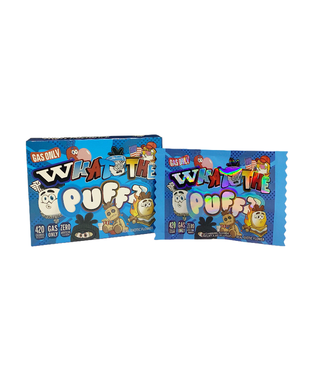 3.5g Shaped Mylar Pouches with Display Boxes - 25 Pack