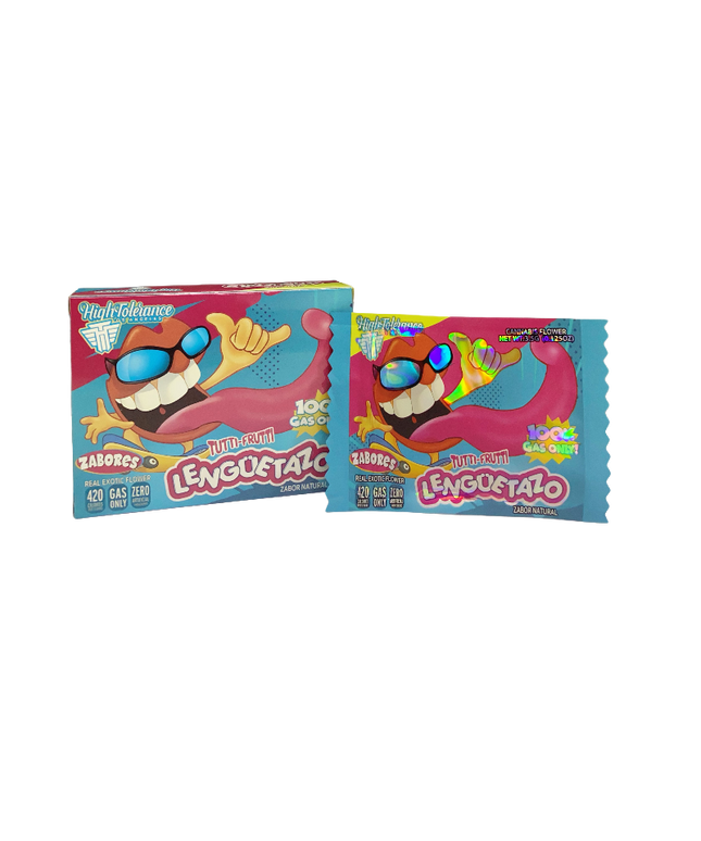 3.5g Shaped Mylar Packaging Set with Boxes - 25 Pack