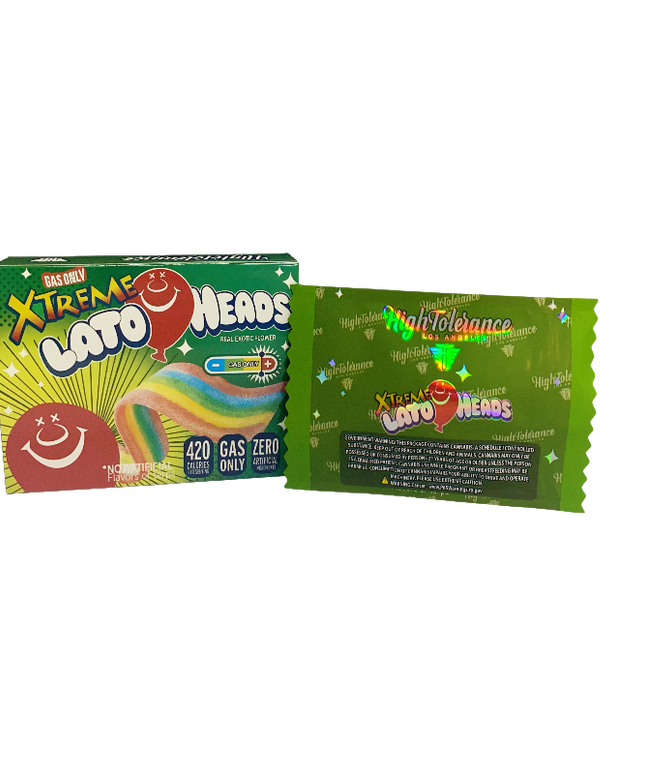 3.5g Shaped Foil Pouches and Display Boxes - 25 Pack