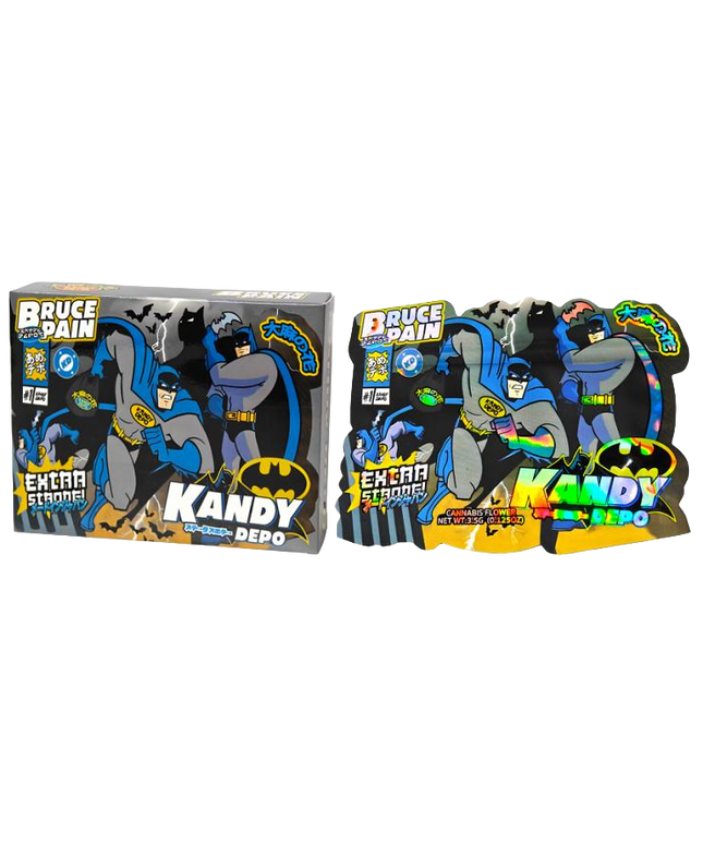 3.5g Shaped Foil Pouches with Matching Boxes - 25 Pack