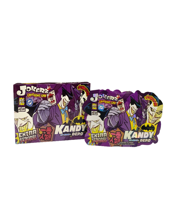 3.5g Shaped Mylar Bags with Presentation Boxes - 25 Pack