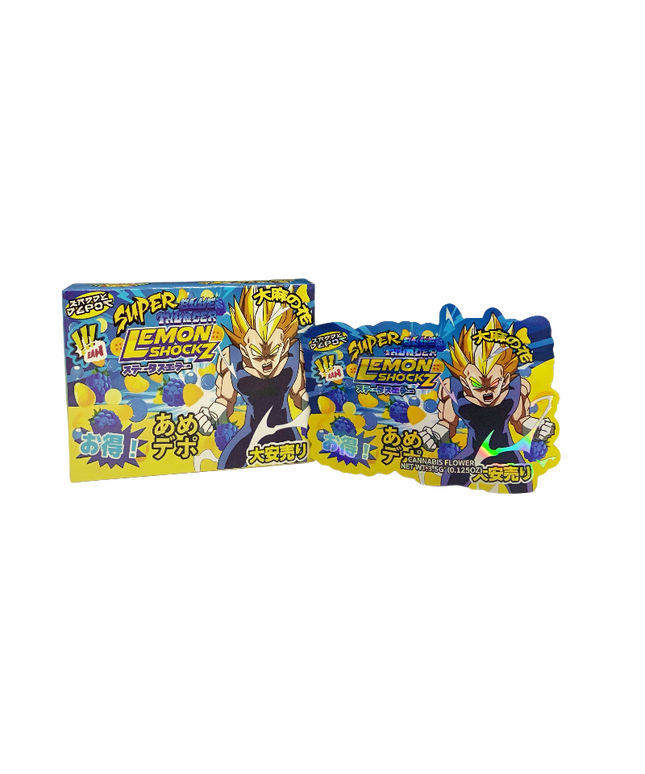 3.5g Die-Cut Foil Pouches with Boxes - 25 Set