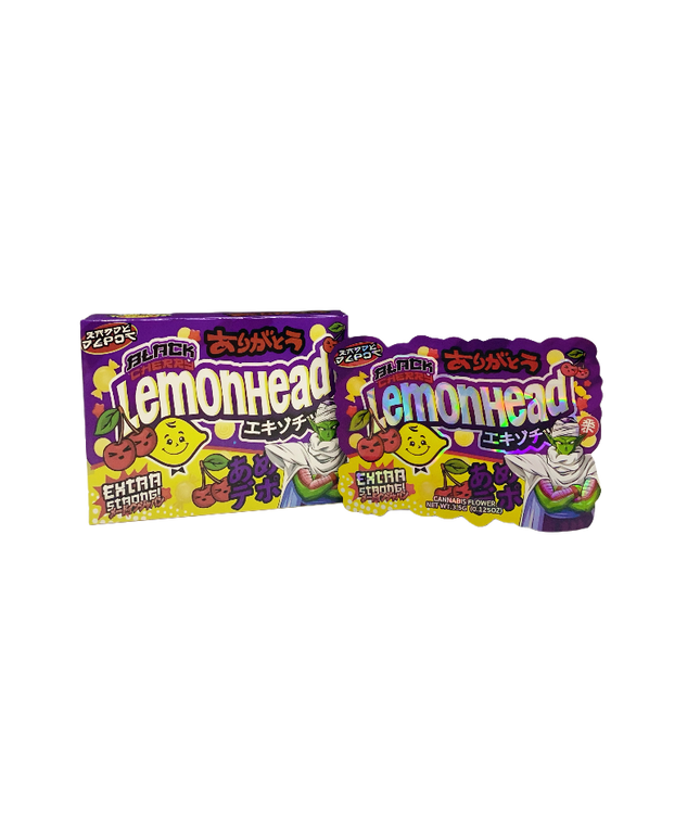 3.5g Shaped Foil Bags with Matching Display Boxes - 25 Pack