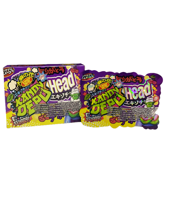 3.5g Shaped Foil Bags with Matching Display Boxes - 25 Pack