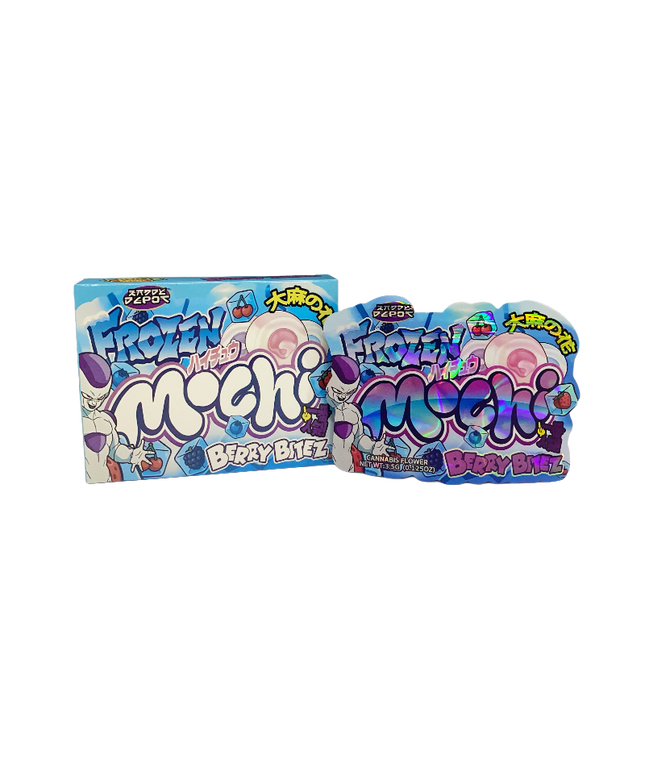 3.5g Shaped Mylar Bags & Matching Boxes – Complete 25 Pack