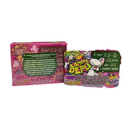 3.5g Shaped Foil Bags with Matching Display Packaging - 25 Pack