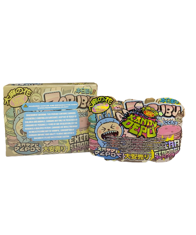 3.5g Shaped Mylar Bag & Display Box Bundle - 25 Pack