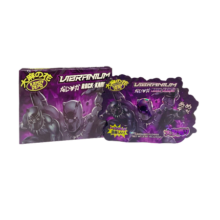 3.5g Shaped Mylar Pouches & Box Set – 25 Pack Packaging Solution