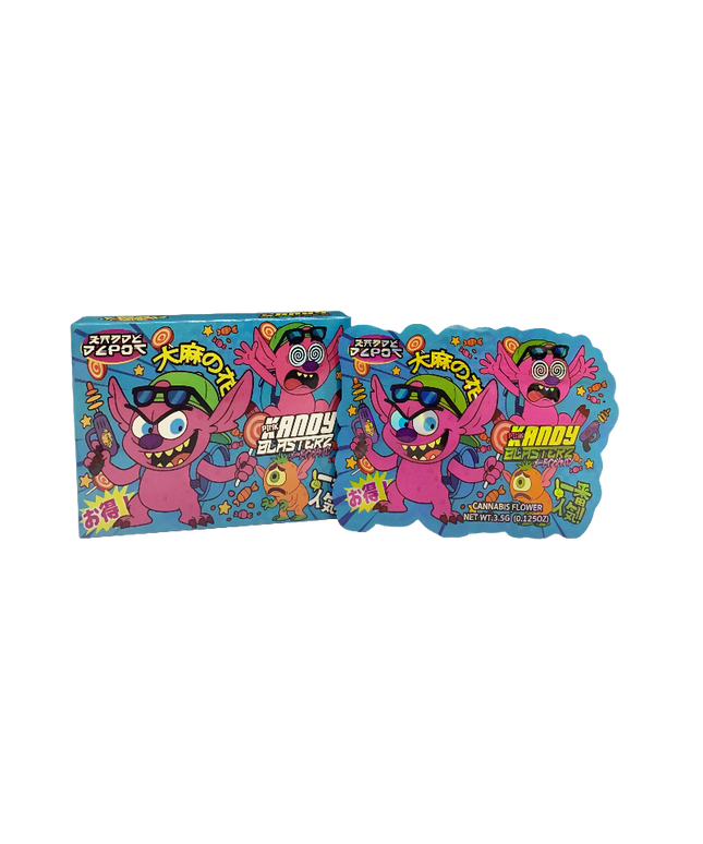 3.5g Shaped Foil Pouches & Matching Display Boxes – 25 Set