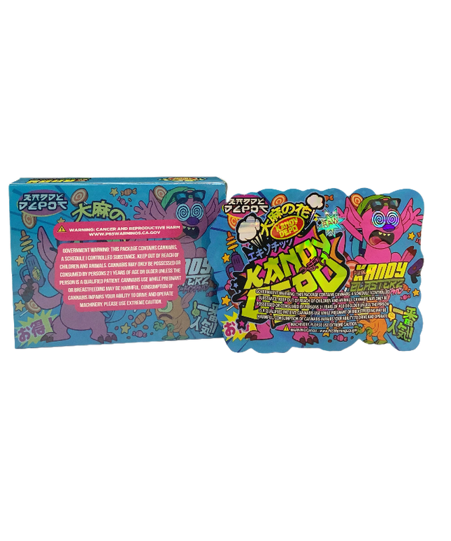3.5g Shaped Foil Pouches & Matching Display Boxes - 25 Set