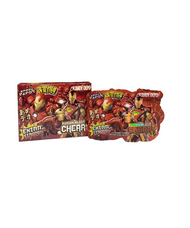 3.5g Die-Cut Packaging Bags & Display Boxes – 25 Pack