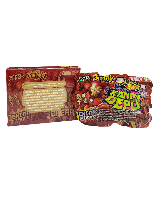 3.5g Die-Cut Packaging Bags & Display Boxes - 25 Pack