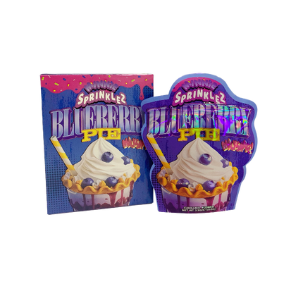 3.5g Shaped Mylar Pouches & Display Boxes – Coordinated 25 Pack