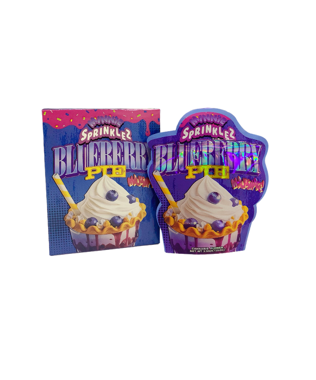 3.5g Shaped Mylar Pouches & Display Boxes – Coordinated 25 Pack