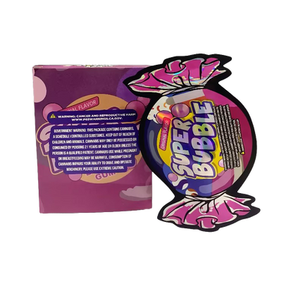 3.5g Shaped Foil Bags & Presentation Boxes - 25 Pack
