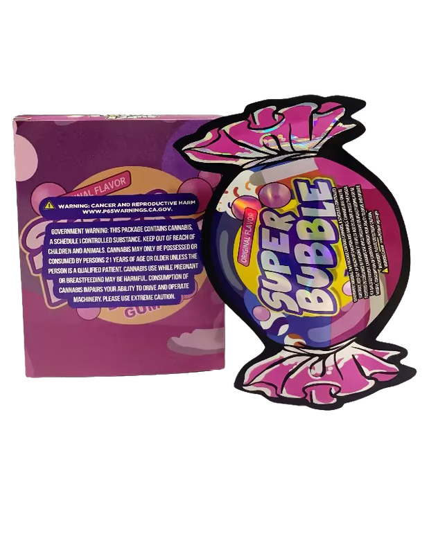 3.5g Shaped Foil Bags & Presentation Boxes - 25 Pack
