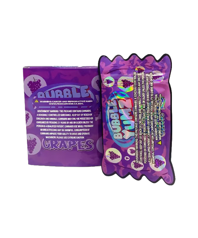 3.5g Shaped Packaging Bags with Display Boxes - 25 Piece Bundle