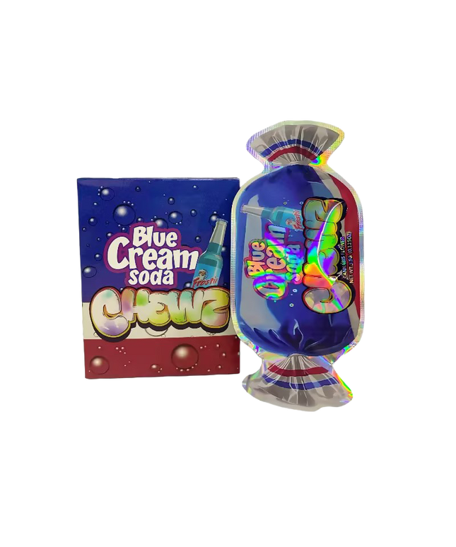 3.5g Shaped Foil Pouches & Matching Display Boxes - 25 Sets