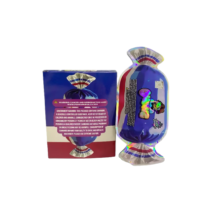 3.5g Shaped Foil Pouches & Matching Display Boxes - 25 Sets